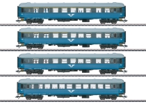 Märklin 43787 - H0 - 4-tlg. Set Personenwagen, SJ, Ep. V